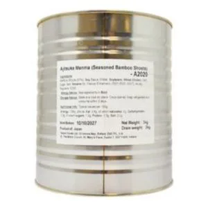 Mikuro Seasonned Bamboo Shoots -Ajitsuke Menma 3kg