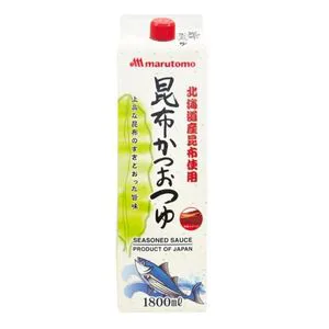 Marutomo Kelp and Bonito Tsuyu - Seasoned Soy Sauce 1.8L