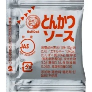 Bulldog Tonkatsu Bento - Japanese Brown Sauce Sachet 100x10g