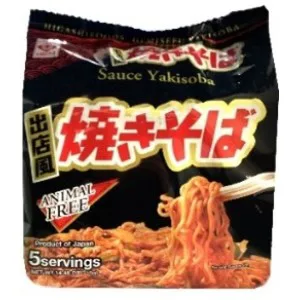Higashi Foods Yakisoba Instant Noodle with Sauce 5x82g