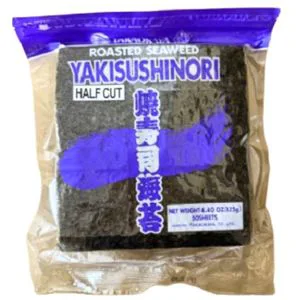 Kofuku nori  Roasted Seaweed -Yakinori D Half Size 100pc