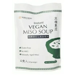 Noda Instant Vegan Miso Soup 4pc
