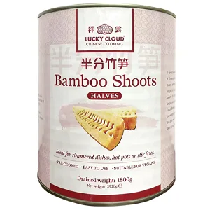 Lucky Cloud Bamboo Shoots Halves 2950g