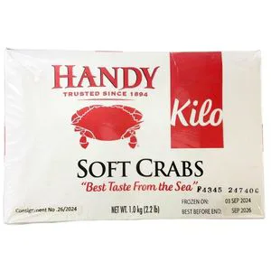 Handy Soft Shell Crabs Whales 1kg (9pc)