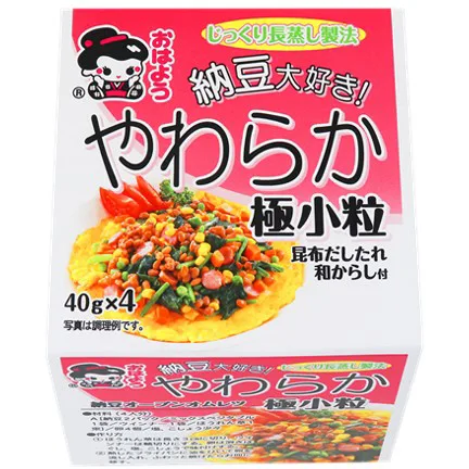 Yamada Fermented Soy Bean - Kotsubu Mini 4 Natto 4x46g