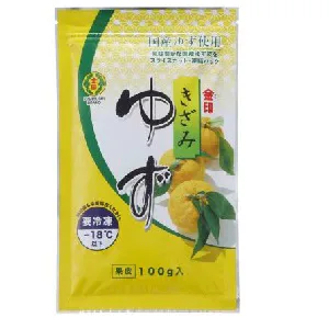 Kinjirushi Sliced Yuzu Zest 100g