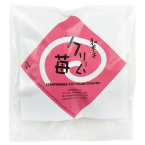Wagashi Strawberries & Cream Dorayaki 75g