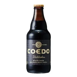 Coedo Shikkoku Black Lager Beer 333ml 5%