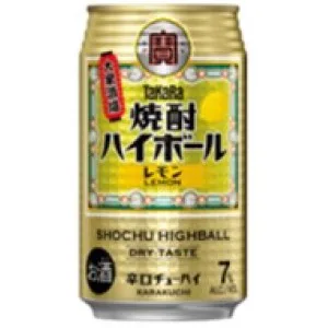 Takara Shochu Highball Lemon 350ml 7%