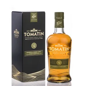 Tomatin 12 Year Single Malt Whisky 700ml 43%