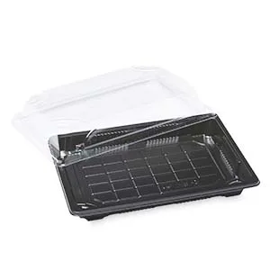 Harvest Sushi Tray SZ-1.0- HP-05 Black 50sets