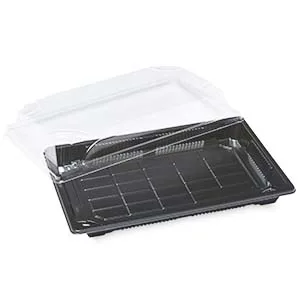Harvest Sushi Tray SZ-1.5 HP-07 Black 50sets