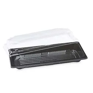 Harvest Sushi Tray SZ-0.6 - HP-02 Black 50sets