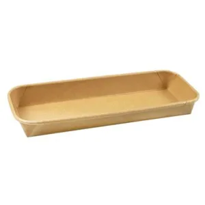 Harvest Sushi Tray Kraft Paper BASE PH-02B 50pc
