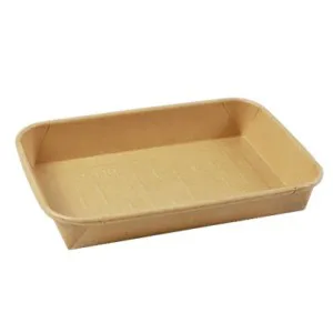 Harvest Sushi Tray Kraft Paper BASE PH-03B 50pc