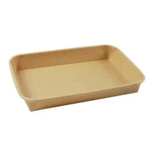 Harvest Sushi Tray Kraft Paper BASE PH-05B 50pc