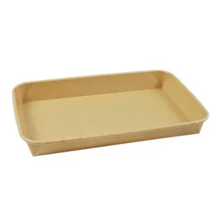Harvest Sushi Tray Kraft Paper BASE PH-07B 50pc