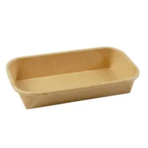 Harvest Sushi Tray Kraft Paper BASE PH-00B 50pc