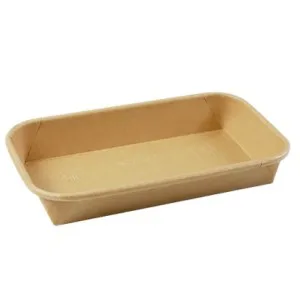 Harvest Sushi Tray Kraft Paper BASE PH-01B 50pc