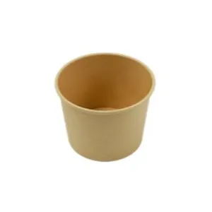Harvest Cup Kraft Paper BASE - KR0912B 50pc