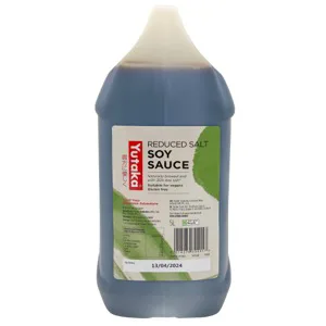 Yutaka Gluten Free Reduced Salt Soy Sauce 5L