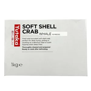 Yutaka Soft Shell Crabs Whale Grade A 1kg (10pc)