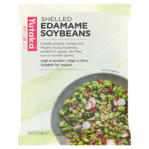 Yutaka Edamame Shelled Soybeans - No pods 500g